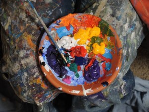 paints- colors pincel